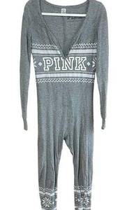 Victoria’s Secret pink onesie pjs