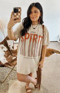 Western TShirt Dress