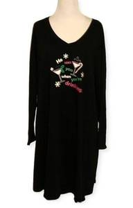 White stag‎ 2X/3X holiday nightgown