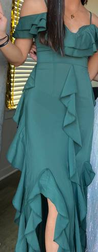 Pretty Little Thing Formal Green Dress