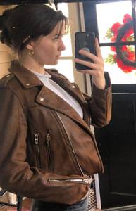 BLANK NYC Suede Moto Jacket