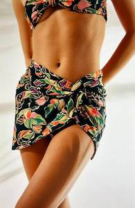 Stone Fox Swim Selma Sarong - Rainbow Jungle - size M