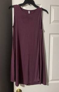 Purple Tank Dress 