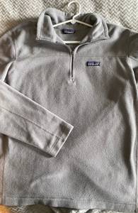 Patagonia Gray Half Zip Pullover