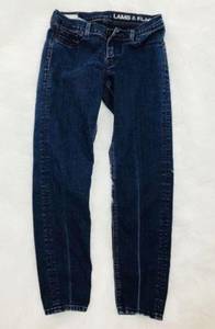 LAMB & FLAG Sz 25 Jeans Blue Super Skinny Ankle