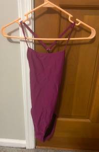 One Piece Swimsuit Purple