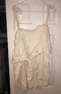 Princess Polly Cream Romper