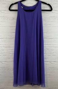 Oiselle Purple High Neck Tank Dress Size 2