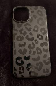 Black Cheeta iPhone Case