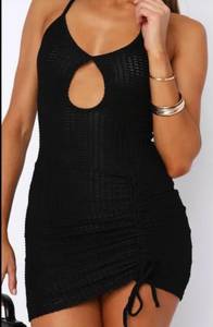 White Fox Boutique Black Mini Dress