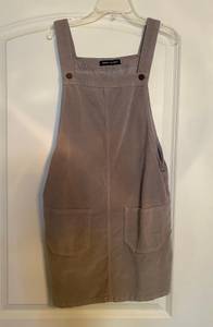 Grey Overall Dress