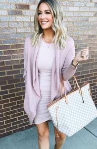 Light Mauve Cardigan