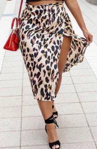 Animal, Print Midi Skirt