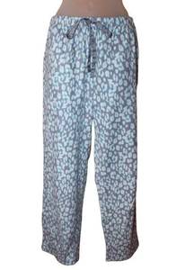 Liz Claiborne, leopard fleece pajama pants