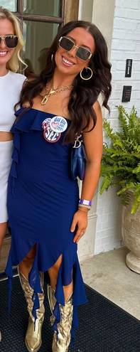 Amanda Uprichard Navy Dress