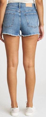 Pistola  Winston Relaxed High Rise Cuffed Denim Shorts in Mystique 28 New Jean