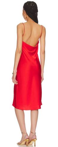 L'Academie NWT  Ada Slip Dress Bright Red