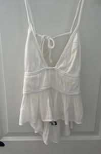 ZARA white tank top