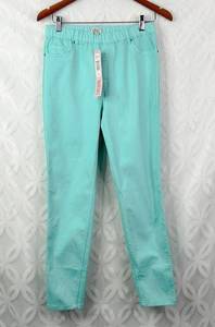 Badgley Mischka Aqua Pull On Ankle Skinny Pants $110 NWT Size S