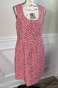 Moschino Cheap and Chic floral textured jacquard sheath dress size 10 spring