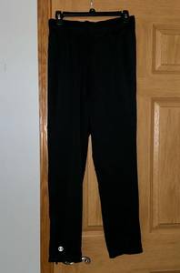 black jogger pants