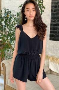 Cami NYC kika black romper