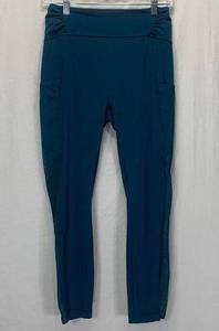 Lululemon Double Day Deep Teal Tights Leggings Size 8