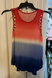 Red, White, Blue Tank Top