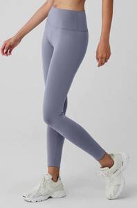 Alo Yoga 7/8 High-Waist Airlift Legging Fog XS