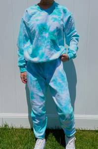 Blue Tie Dye Set