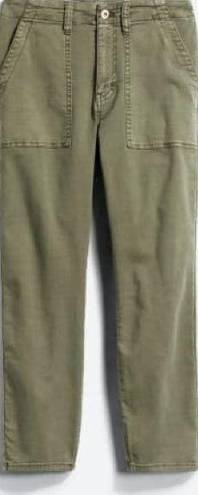 Pistola NWT  Green Mara straight leg Capri pant size 32