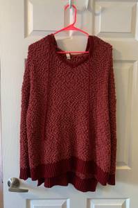 Surf Shop Burgundy Sweater