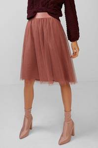 Tulle Midi Skirt