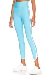 K-Swiss Eleven Venus Williams Rollerskate 7/8 Workout Legging Ice Blue XS NWOT