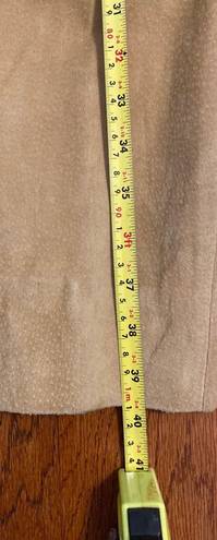 Moda Vintage  Spiegel genuine tan suede high waste pants - size 10.