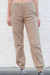 Brandy Melville John Galt Tan Rosa Joggers