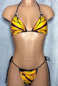 Boutique Monarch Butterfly, Bikini Set