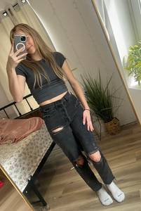 PacSun Black Ripped Jeans