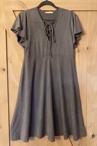 Boutique Grey Dress