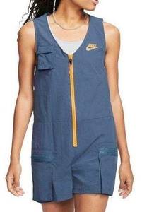 NIKE Sportswear Icon Clash Women's Romper size S in Dusty Blue