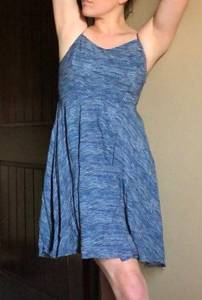 Old Navy  NWT Cami Striped Dress Blue White