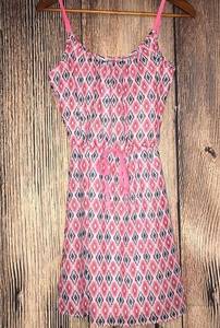 Charlotte Russe XS PINK AND BLUE TANK DRESS