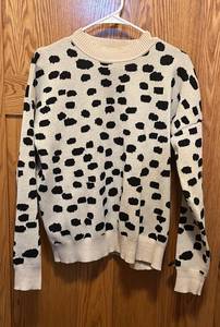 Cheetah Print Sweater