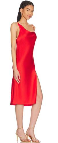 L'Academie NWT  Ada Slip Dress Bright Red