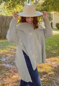 Boutique Green Sweater