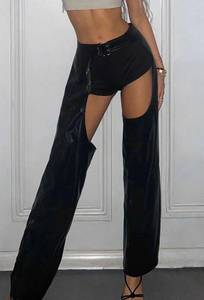 Cut out black pants.