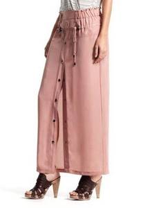 Derek Lam for DesigNation Pink Maxi Skirt S