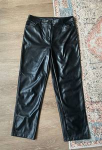 New York Faux Leather Pants