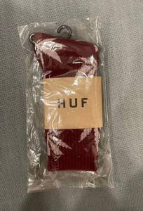 HUF New Maroon  Socks