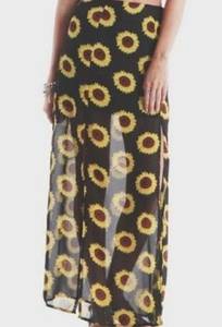 PacSun LA Hearts | Sunflower High Waisted Skirt